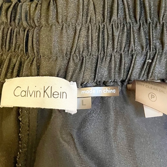 Calvin Klein high rise wide leg pull on pants - Picture 9 of 11